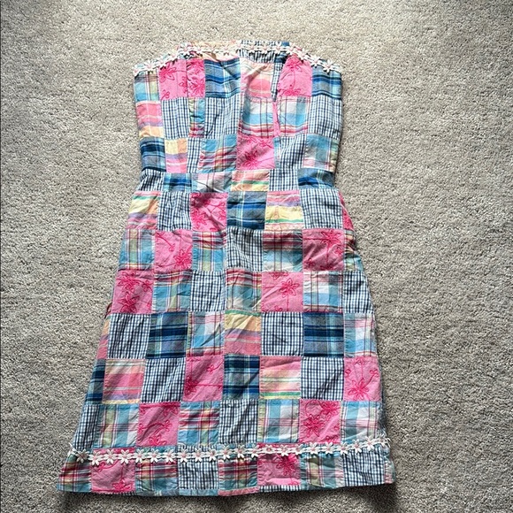 Colorful Patchwork Dress - Picture 1 of 3